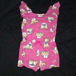 4t Girls Tiger Romper - Cat & Jack